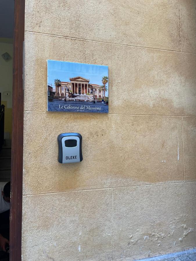 Le Colonne Del Massimo Apartment ปาแลร์โม ภายนอก รูปภาพ